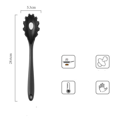 Silicone spatula non-stick cookware special kitchen set