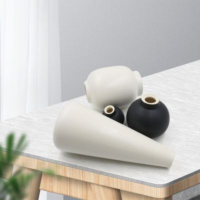 Nordic Matte Glaze Ceramic Vase Living Room Decoration