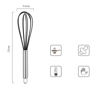 Silicone spatula non-stick cookware special kitchen set