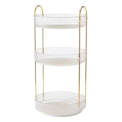 Bathroom Cosmetics Rotating Storage Rack Desktop