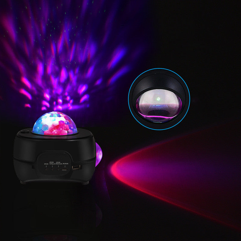 Starry Sunset Atmosphere Laser Water Pattern LED Night Light