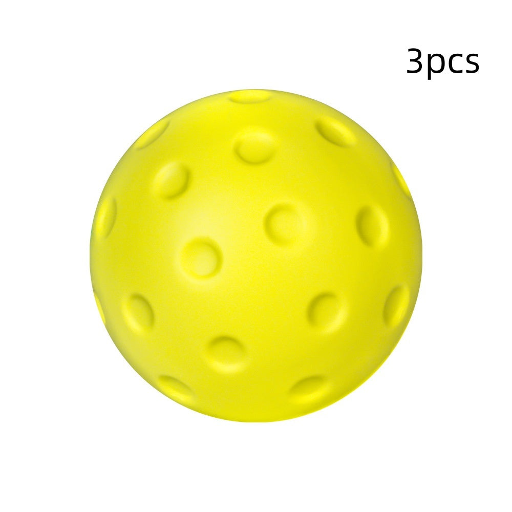 Mute Pickleball PU Foam Sponge Soft Ball Indoor Noise-free Practicing Ball