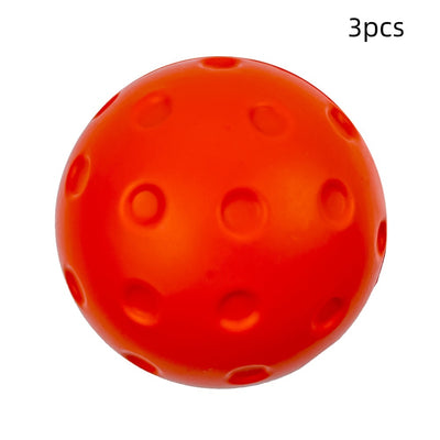 Mute Pickleball PU Foam Sponge Soft Ball Indoor Noise-free Practicing Ball