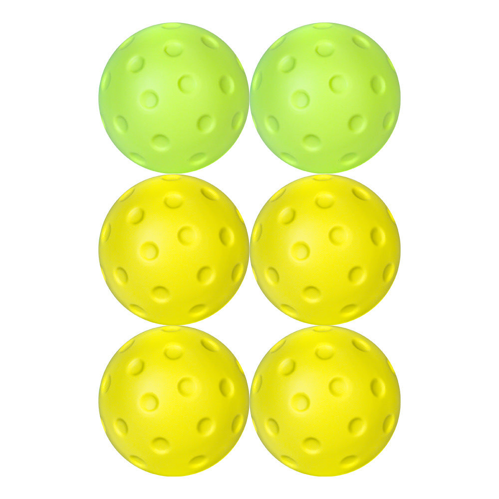 Mute Pickleball PU Foam Sponge Soft Ball Indoor Noise-free Practicing Ball