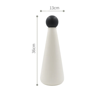 Nordic Matte Glaze Ceramic Vase Living Room Decoration