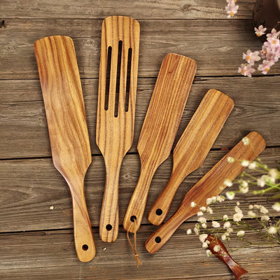 Teak Spatula For Household Kitchen